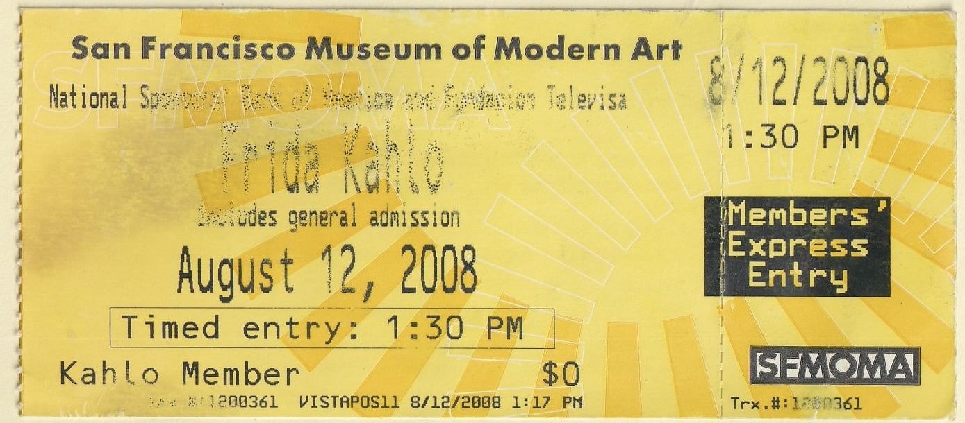 Frida Kahlo, SF MoMA