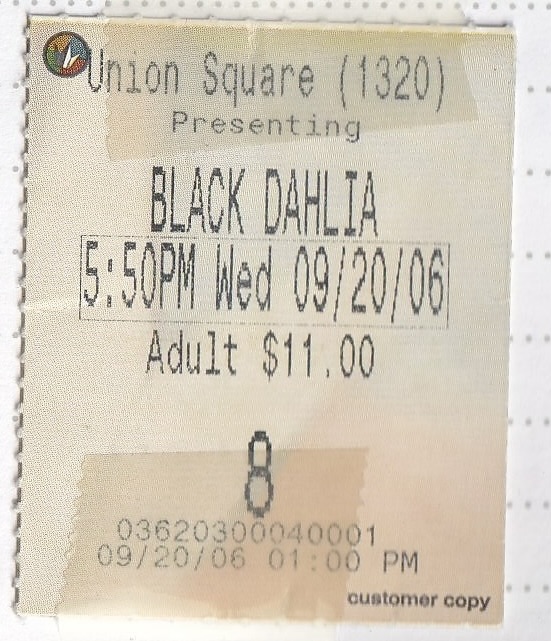 Black Dahlia