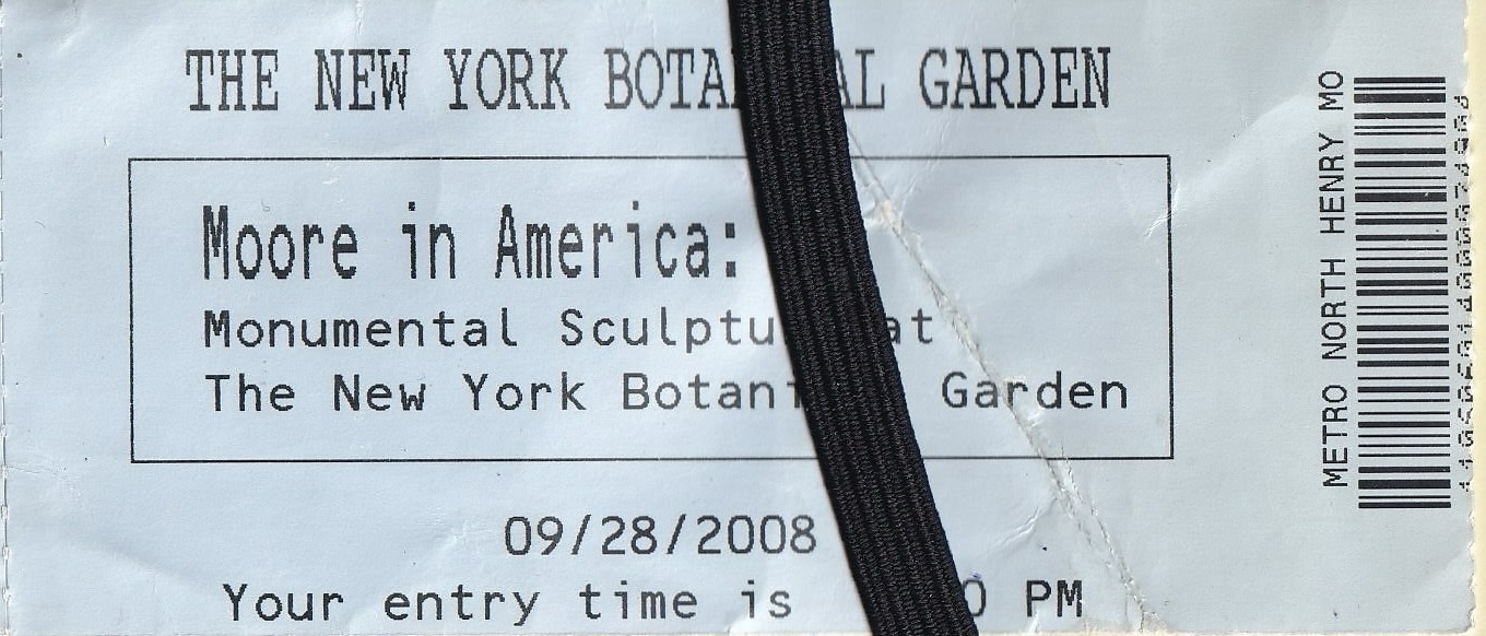 New York Botanical Garden: Moore in America