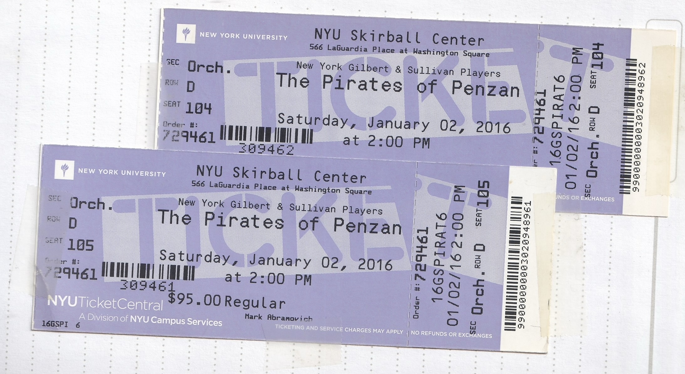 The Pirates of Penzance
