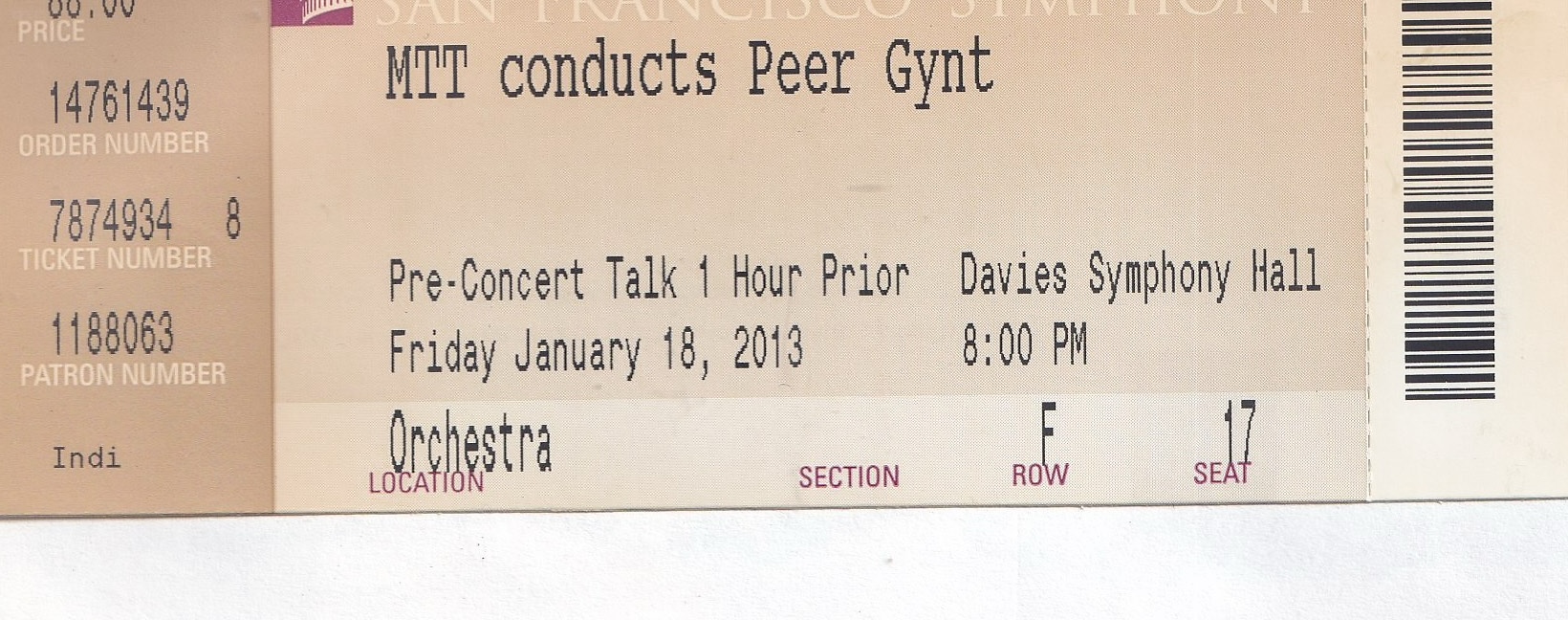 Michael Tilson Thomas conducts Peer Gynt