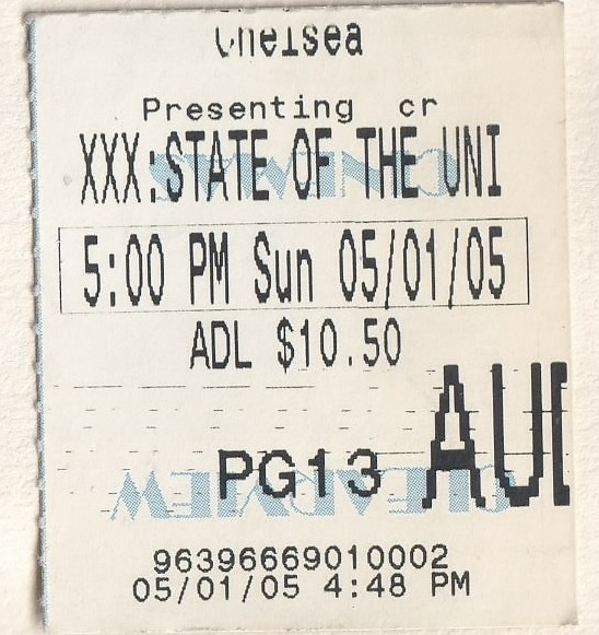 XXX: State of the Union