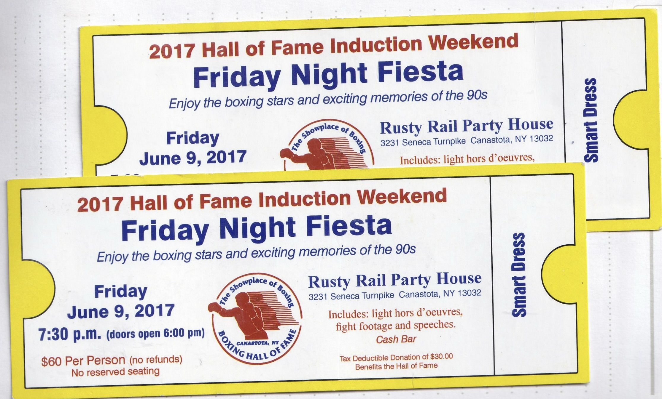 International Boxing Hall of Fame Induction Weekend 2017