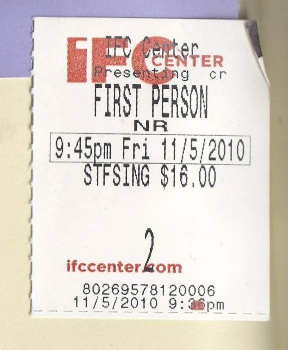 First Person